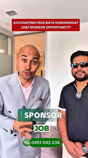 Victor Thapa on Instagram: "Want to Become an Accountant in Australia? 🇦🇺💼 Not just study — get hired 👇 ✅ Accounting Software & Excel 📝 Job-ready CV & Cover Letter 🔍 Smart Job Applications 🎤 Interview Preparation 🎯 Crack the Interview & Get the Job Start your accounting career with confidence — with Kush 📞 Call / WhatsApp: 0451 043 234 | +61 451 043 234 #accountinginustralia #australiajobs #internationalstudents #accountantlife #fyp"