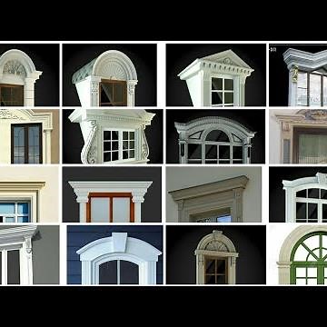 Top home window arch design ll front windows arch design