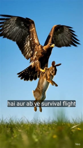 Deadly Eagle Snatches Rabbit and Flies Away | Shocking Wildlife Hunt