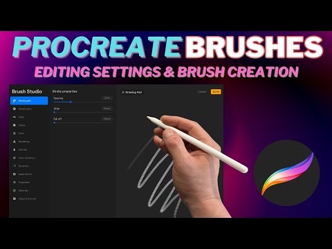 Make Your Own Tattoo-Style Brushes in Procreate (Brush Studio Settings Explained)