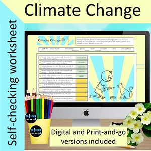 Climate Change Self Checking Worksheet