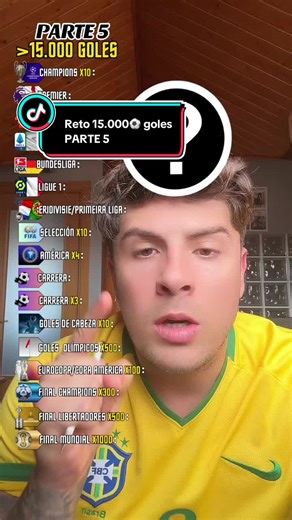 PARTE 5 DEL RETO 15.000 GOLES⚽️‼️ #reto #15000 #goles | kroos