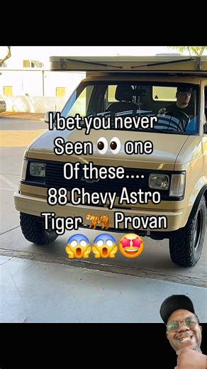 TINYLIVINGOPTIONS on Instagram: "Built by Provan in 1988, the Chevrolet Astro Tiger is a rare, compact Class C motorhome based on the Astro chassis, prized by overlanders for its exceptional handling and space-saving design. Follow, ❤️, comment, share @tinylivingoptions. Be inspired! Original 📷 🎥: wadesautonexhausts .#tinyhouse #tinyhome #tinyhousemovement #tinyliving #tinyhouseonwheels #architecture #tinyhomes #tinyhouses #vanlife #houseboat #truckcamper #rv #camper #vanlife #prefab #aframe #