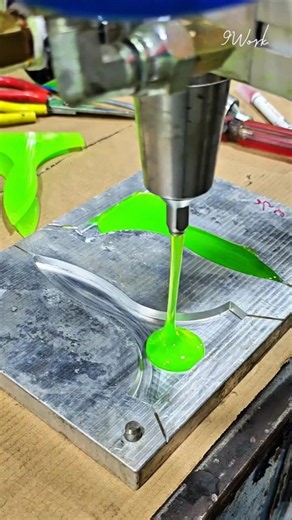 Inside a Resin Casting Process | Precision Mold Injection Technology #9work #engineering