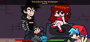 Drip Goku for FNF Multiplayer Mod for Friday Night Funkin' | FNF Mods