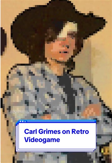 This Is How I think Carl Grimes would look like on a retro videogame (humor) Carl Grimes - The Walking Dead Cosplay #carlgrimes #carlgrimescosplayer #thewalkingdead #carlgrimescosplay #thewalkingdeadamc