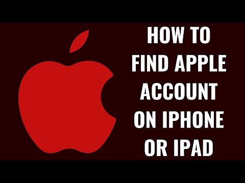 How to Find Apple Account on iPhone or iPad