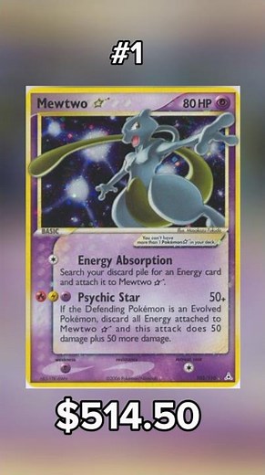 Top 10 Most Valuable Mewtwo Pokémon Cards – #10 to #1 🧠⚡