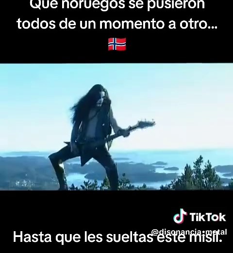 Si dices que te gusta Noruega... este misil no puede faltar. 🇳🇴 #MetalTok #Metalhead #blackmetal #norway #immortal