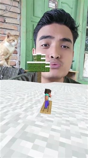 Minecraft snowboarding challange 🏁 only 1% pass #beatbox