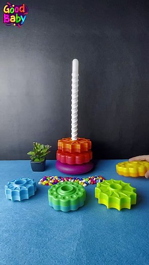 Captivating Spinning Stacking Toy for Kids