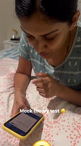 Unforgettable exam in my life 😟 Dubai Mock Theory Test 😎 | Harshu Jins