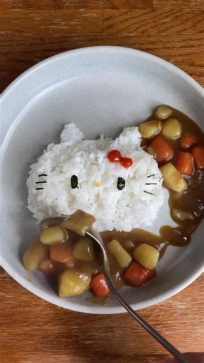 Delicious Hello Kitty Japanese Curry Rice Recipe