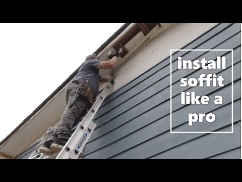Soffit and fascia, how to box returns, finishing up gable ends