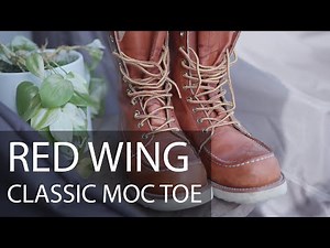 RED WING Moc Toes - LEGEND with a CAVEAT.