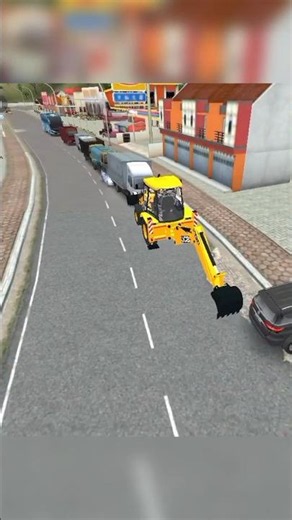 Jcb 3dx BackhoeLoaderDriving in India Construction Simulator 2 Gameplay 6 #shorts#bulldozer#ytshorts