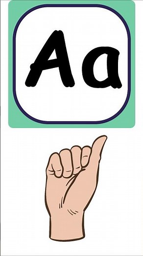 Uppercase & Lowercase Letters with Sign Language | ABC Learning for Kids