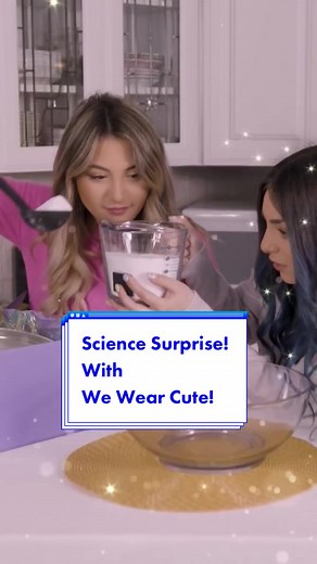 DIY Fake Snow Science Experiment with We Wear Cute