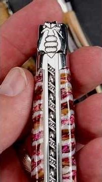 Laguiole pocket knife Mickael Ginisty, Edition: 5 BEAUTIES 57e