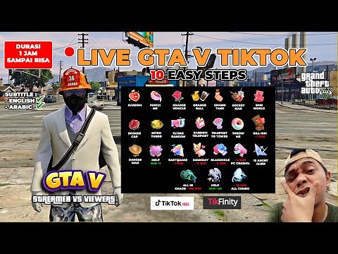 CARA LIVE GTA V INTERAKTIF TIKTOK 2024