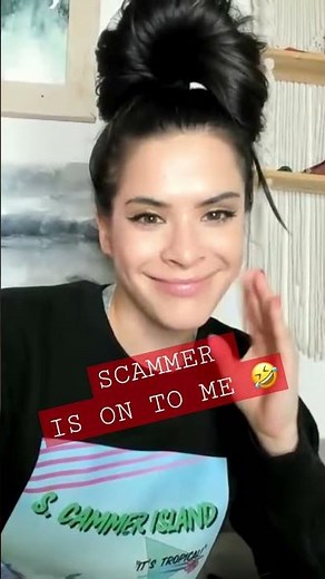 scammer is ON to me 🤣 #irlrosie #funny