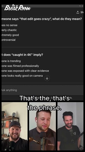 What does caught in 4k mean?