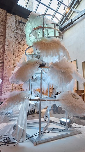 Royal Ballet and Opera on Instagram: "A Christmas tree like no other 🩰 Get a sneak peek at our magical Christmas tutu tree, coming soon to Covent Garden 🎄 Designed by @hugodaltonstudio to celebrate our heritage and artistry, it is made entirely of tutus from the Royal Ballet and Opera archive! 🎨 Space kindly donated by @howelondon & @woven.is #RoyalBalletAndOpera #Christmas #TutuTree"