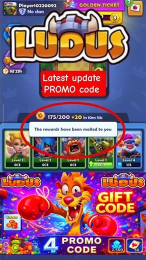 Ludus promo code 🔥 #luduscode #short #code #gaming #rpggames