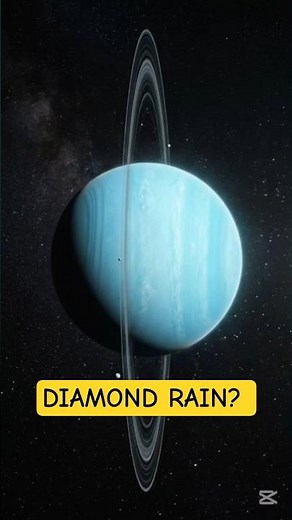 Uranus: The Extreme Space Giant Where it Rains Diamonds #universe