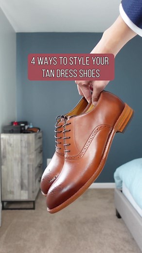 4 Stylish Ways to Wear Tan Dress Shoes