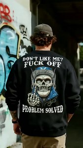 7.2K views · 219 reactions | Don't Like Me Fck Off, Problem Solved (Comment Link) | Skull Lovers | Facebook