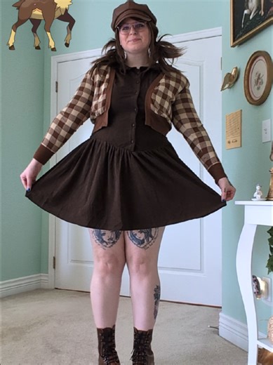 Replying to @ace.trainer.arthu This version of Sawsbuck is my fav! 🌸💕 . . . #styling #stylingoutfits #outfitideas #pokemon #sawsbuck