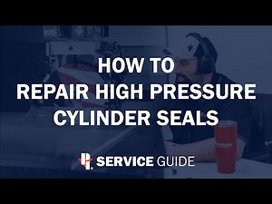 How To Replace High Pressure Seals | CNC Sawjet Service