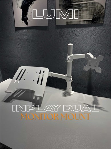 INPLAY Dual Monitor Mount Setup Guide