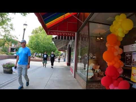 Main Street Grand Junction CO, Walking Tour 4K