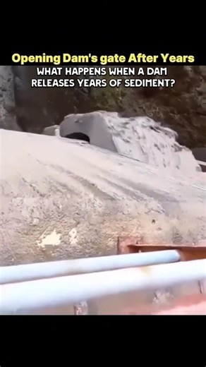 What Happens When a Dam Releases Years of Sediment?
