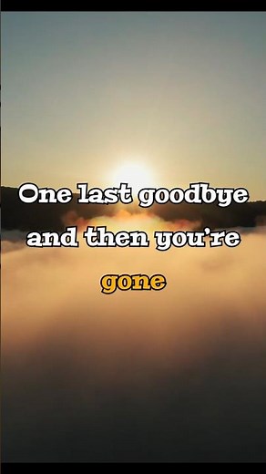 One Last Goodbye 💔 | Emotional Breakup Song Lyrics #BreakupSong #SadLoveSong #HeartfeltLyrics