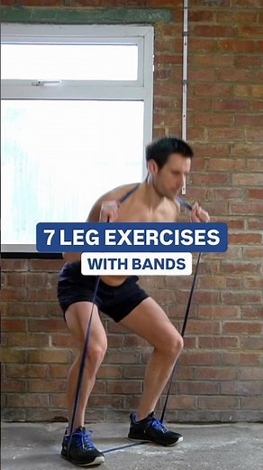 7 LEG EXERCISES - With BANDS 💥