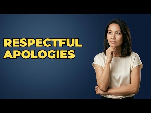 How To Make A Sincere Apology Culturally Appropriate?