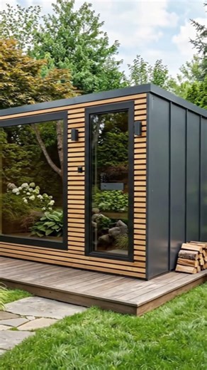 Moderne Gartensauna TOROS – Voll Isoliert & Winterfest!