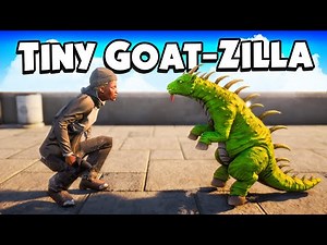 SHRINKING GoatZilla To Be Tiny and CUTE!