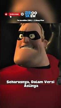 The Incredibles Dark Scene That PIXAR Deleted!!! #zirooskewofficial #mrincredible #bob #pixar #zro