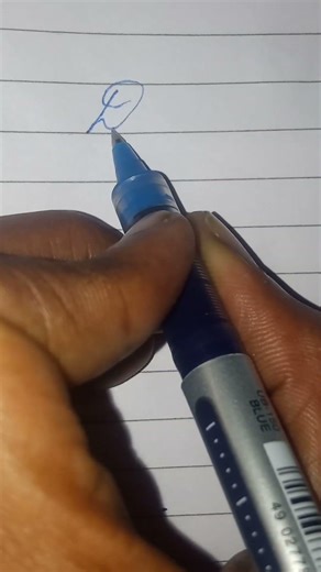 simple cursive writing practice