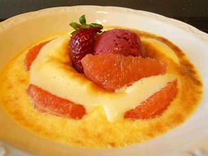 Gratin de pamplemousse rose au romarin pour 4 personnes - Recettes - Elle à Table