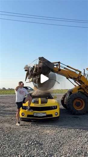 Евгений Чеботарев | Russians vs Transformers #Camaro | Instagram