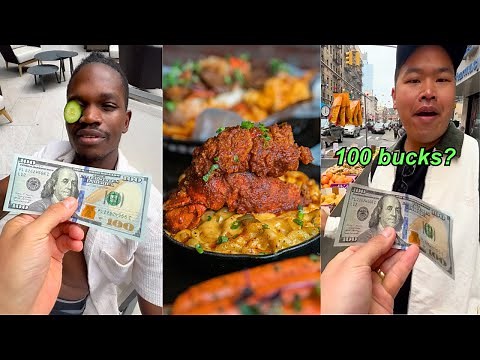 Asking Pro Chefs to Cook $100 Budget Meals! Compilation