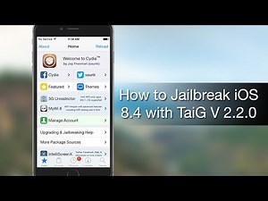 How to Jailbreak iOS 8.4 using TaiG Jailbreak - iPhone Hacks