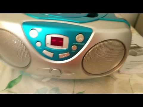 Sylvania Boom box Review
