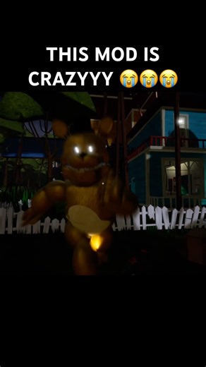 Watch the full video “FREDBEAR IN HELLO NEIGHBOR IS TOO FAST” out now!!! #fyp #funny