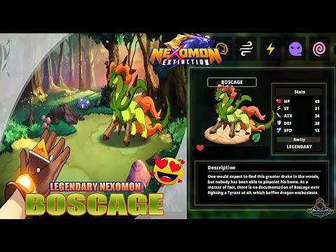 How to get Boscage in Nexomon Extinction